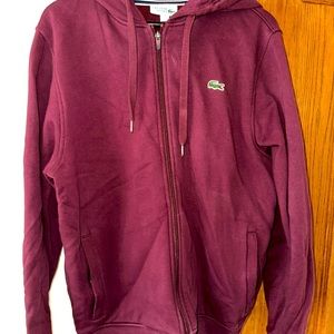 Men Lacoste Jogging Set Size XL worn soft good condition